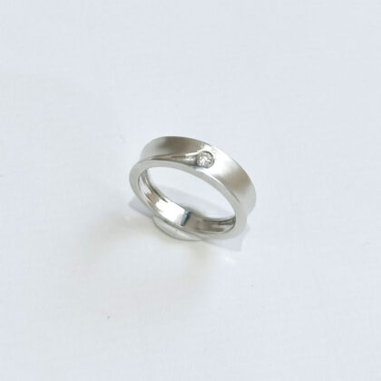 Diamond Studded Gold Rings