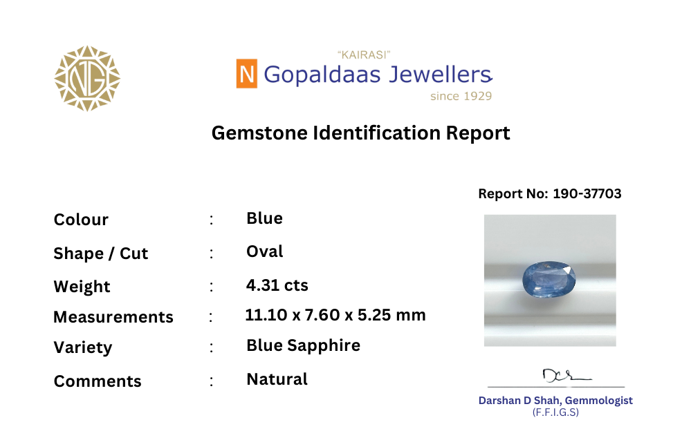190-37703 - N Gopaldaas Jewellers