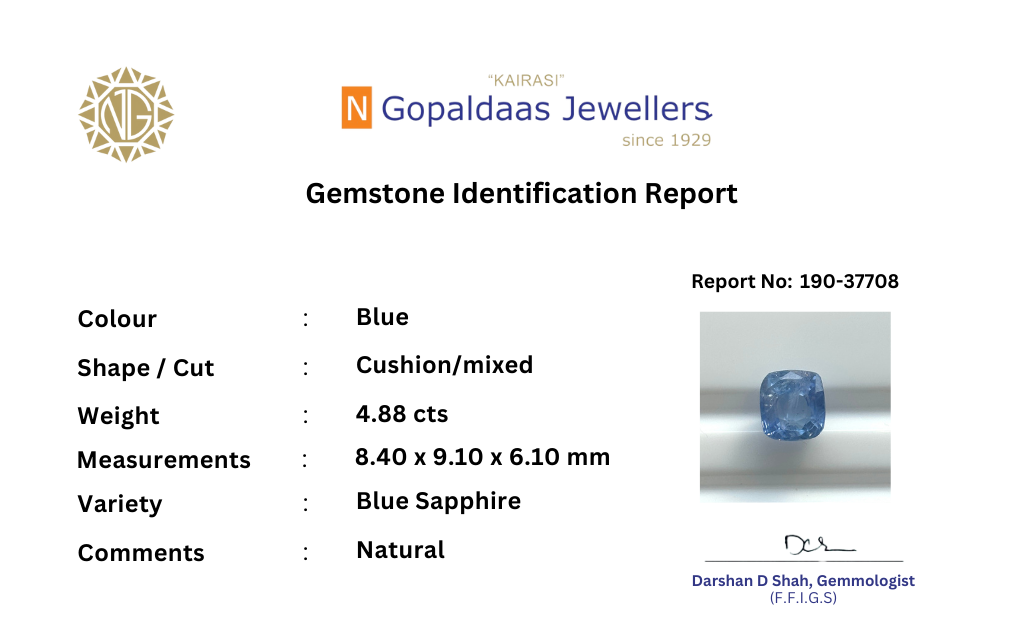 190-37708 - N Gopaldaas Jewellers