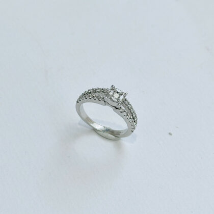 Diamond Studded Gold Rings
