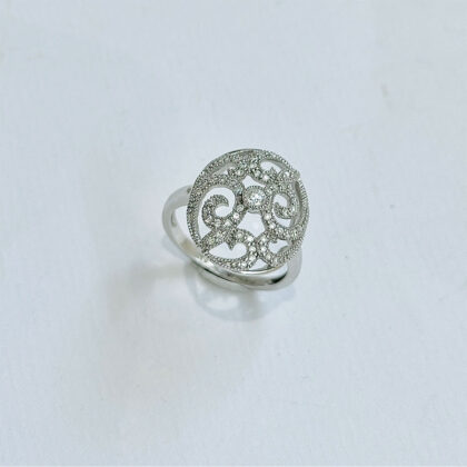 Diamond Studded Gold Rings
