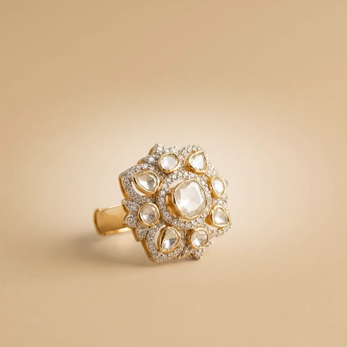 Polki diamond Ring