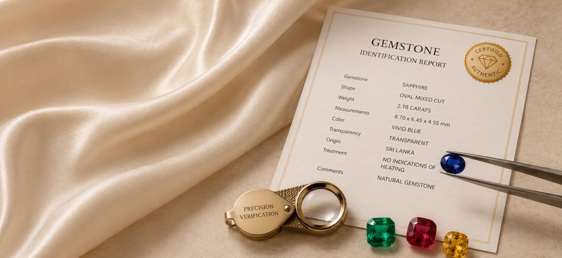 Gemstone Certificates In Dubai: Why the Right Certificate Matters