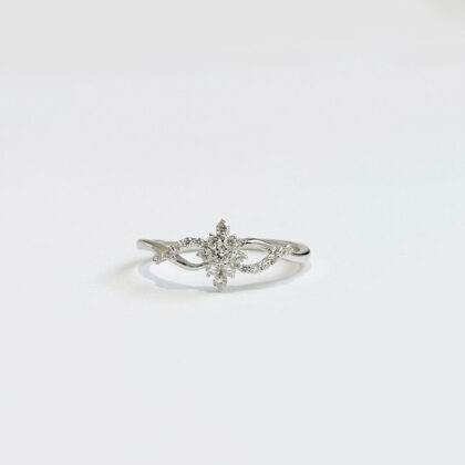 Diamond Studded Gold Rings