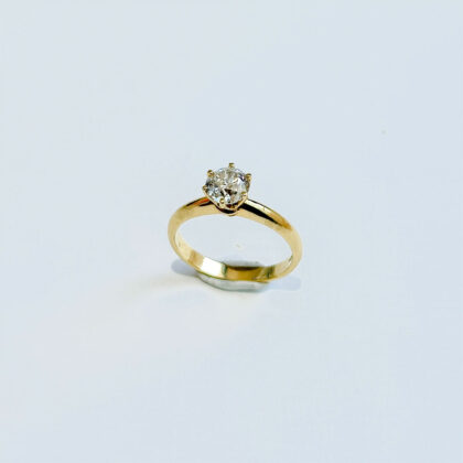 Diamond Studded Gold Rings