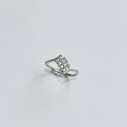 Diamond Studded Gold Rings