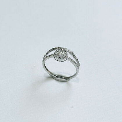 Diamond Studded Gold Rings