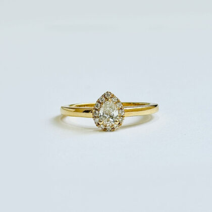 Diamond Studded Gold Rings