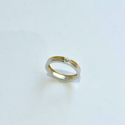 Diamond Studded Gold Rings