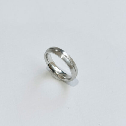 Diamond Studded Gold Rings
