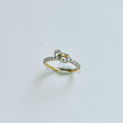 Diamond Studded Gold Rings