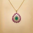 polki pendant