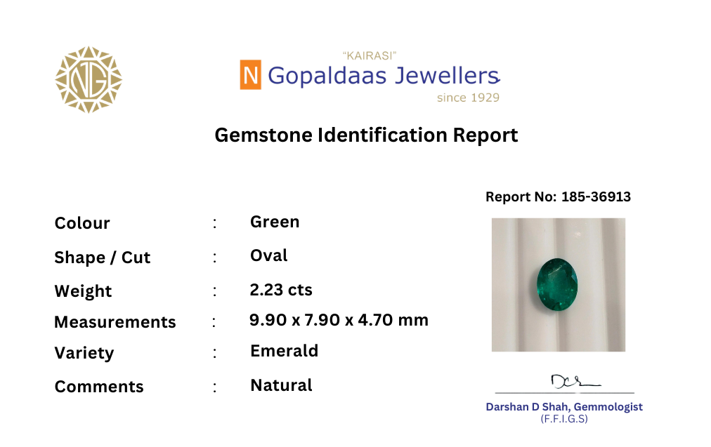 emerald_185-36913 - N Gopaldaas Jewellers